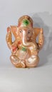 statue of god ganesh on a white background