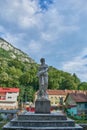 Statue of Goddess Diana in Baile Herculane Romania Royalty Free Stock Photo