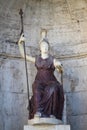 Statue of the goddess Roma Royalty Free Stock Photo