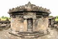 Statue of goddess Saraswathi on Hindu temple Sambisari Royalty Free Stock Photo