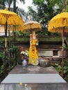 Statue of Goddess Saraswati as the Goddess of Science in Hinduism