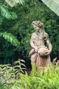 Statue of Goddess Tethys, Rio de Janeiro's botanical gardens. Brazil Royalty Free Stock Photo