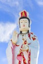 Statue of Godness Guan Yin Royalty Free Stock Photo