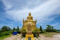 Statue golden buddha place of worship Royalty Free Stock Photo