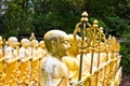 Statue golden buddha Royalty Free Stock Photo