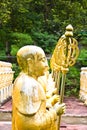 Statue golden buddha Royalty Free Stock Photo