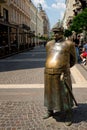 Statue of Good Soldier Svejk in Budapest, Hungary