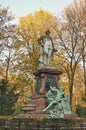 Statue of Gotthold Ephraim Lessing at Berlin, Germany