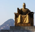 Statue of Great King Sejong in Gwanghwamun