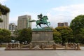 Statue of the great samurai Kusunoki Masashige