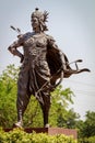 Statue of great warrior Arjuna