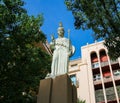 Statue of the Greek Goddess Pallas Athena