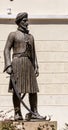 Statue of Greek Soldier Royalty Free Stock Photo