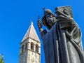 Statue of Grgur Ninski in Split, Croatia Royalty Free Stock Photo
