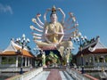 Statue of Guanyin December 2015 Thailand Royalty Free Stock Photo