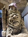 Statue guard the entrance, Bali, Indonesia Royalty Free Stock Photo