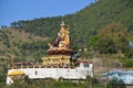 Statue of guru Padmasambhava in Rewalsar Royalty Free Stock Photo