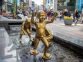 Statue on Gwangbok street