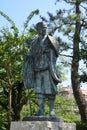 Statue of the haiku poet Matsuo Basho