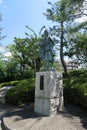 Statue of the haiku poet Matsuo Basho