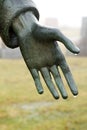 Statue hand