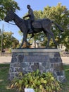 Statue of Hannibal West Point mascot Royalty Free Stock Photo