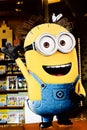 Statue of `HAPPY MINION`