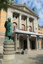 Statue of Henrik Ibsen in Oslo, Norway Royalty Free Stock Photo