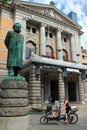 Statue of Henrik Ibsen in Oslo, Norway