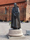 Statue of Henrik Schartau in Lund, Scania, Sweden