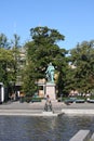 Statue of Henrik Wergeland Oslo