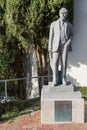 Statue of Henry Atkinson in Titirangi, New Zealand.