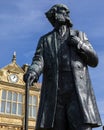 Henry Styleman le Strange Statue in Hunstanton, Norfolk, UK