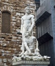 Statue of Hercules and cacus Royalty Free Stock Photo