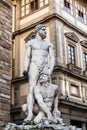 Statue Hercules and Cacus on Piazza della Signoria