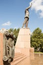 Statue of Heydar Aliyev Royalty Free Stock Photo