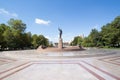 Statue of Heydar Aliyev Royalty Free Stock Photo