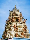 Statue of Hindu God in Batu caves Indian Temple, Kuala Lumpur, Malaysia. Royalty Free Stock Photo