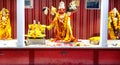 Statue of Hindu god Hanuman at Temple Royalty Free Stock Photo