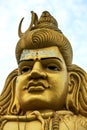 A statue of Hindu god Lord Shiva in Sri Lanka. Royalty Free Stock Photo