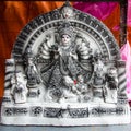 Statue of Hindu Goddess Durga Royalty Free Stock Photo