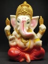 Statue of hindu idol Ganesha Royalty Free Stock Photo