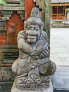 Statue in Hindu temple Pura Tirta Empul