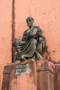 Statue of Hippocrates at the old building of School of Medicine of Bahia