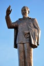 The statue of Ho Chi Minh communist revolutionary leader