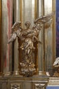 Statue in the Holy Cross Church in Warsaw, Poland Royalty Free Stock Photo