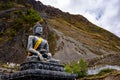 Statue of The Holy Tibetan Buddha shrine of Muktinath Upper Mustang, Nepal