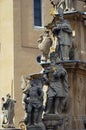 Statue of the Holy Trinity, Veszprem, Hungary Royalty Free Stock Photo