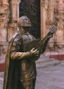 Statue in Homage to the Musicians of the Traditional Rondalla.