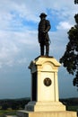 General John C Robinson at the Gettysburg National Battlefield Royalty Free Stock Photo